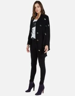 Isla Bead Eyes -Lauren Moshi Shop 1058 BGR 12654 BLK color bead eyes cardigan wrap lauren moshi 02