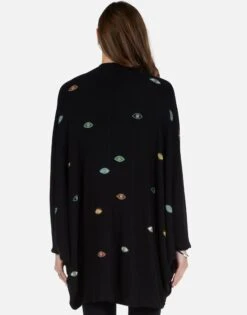 Isla Bead Eyes -Lauren Moshi Shop 1058 BGR 12654 BLK color bead eyes cardigan wrap lauren moshi 03
