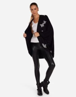 Isla Crystal Opal Butterflies Lo 9 Isla Crystal Opal Butterflies Lo -Lauren Moshi Shop 1058 RSN 15591 BLK 01