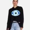 Wilma X Painted Evil Eye -Lauren Moshi Shop 1092 HAC X14308 BLK 01