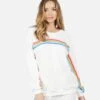 Noleta Stripe Peace 1 Noleta Stripe Peace -Lauren Moshi Shop 1217 FTL 24636 MILK 02