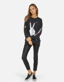 Noleta Peace Hand Elements -Lauren Moshi Shop 1217 MSF 14135 ONX 03