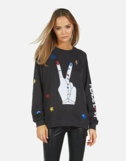 Noleta Peace Hand Elements -Lauren Moshi Shop 1217 MSF 14135 ONX 05