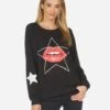 Noleta Star Lip -Lauren Moshi Shop 1217 MSF 14343 BLK 11