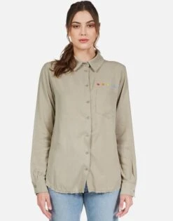 Sloane Rainbow Eye -Lauren Moshi Shop 1221 LTW 22778E65 ATCHK rainbow eye stars button up top lauren moshi 01