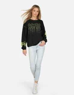 Babbs AC/DC Neon Stud -Lauren Moshi Shop 1263 HRP 14087 BLK 03