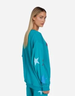 Babbs Color Crystal Multi Stars 9 Babbs Color Crystal Multi Stars -Lauren Moshi Shop 1263 MSF 15406 TEAL 02
