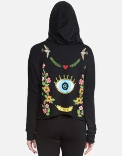 Amina Floral Eye Love -Lauren Moshi Shop 1276 MSF 22606P85 BLK lauren moshi 03