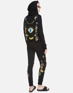 Amina Floral Eye Love -Lauren Moshi Shop 1276 MSF 22606P85 BLK lauren moshi 04