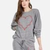 Flora High Heel Heart -Lauren Moshi Shop 1288 HGTH 12646 HEG high heel heart pullover lauren moshi 05