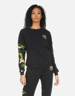 Sierra Camo Lip -Lauren Moshi Shop 1298 CSA 34045 BKCMO 07