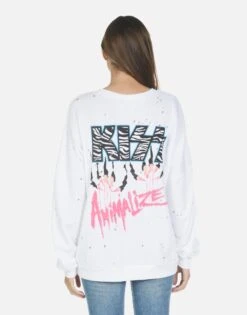 Darby KISS Animalize -Lauren Moshi Shop 1298 FTH 14202 WHT 07 1