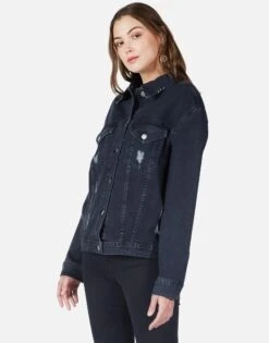 Spencer Lucky In Love 14 Spencer Lucky In Love -Lauren Moshi Shop 1299 DNM 2P94 VBLK lucky in love denim jacket lauren moshi 01