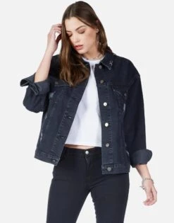 Spencer Lucky In Love 13 Spencer Lucky In Love -Lauren Moshi Shop 1299 DNM 2P94 VBLK lucky in love denim jacket lauren moshi 05