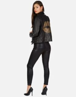 X Posey X Gold Chain Kiss -Lauren Moshi Shop 1322 LTR 23030 BLK 09