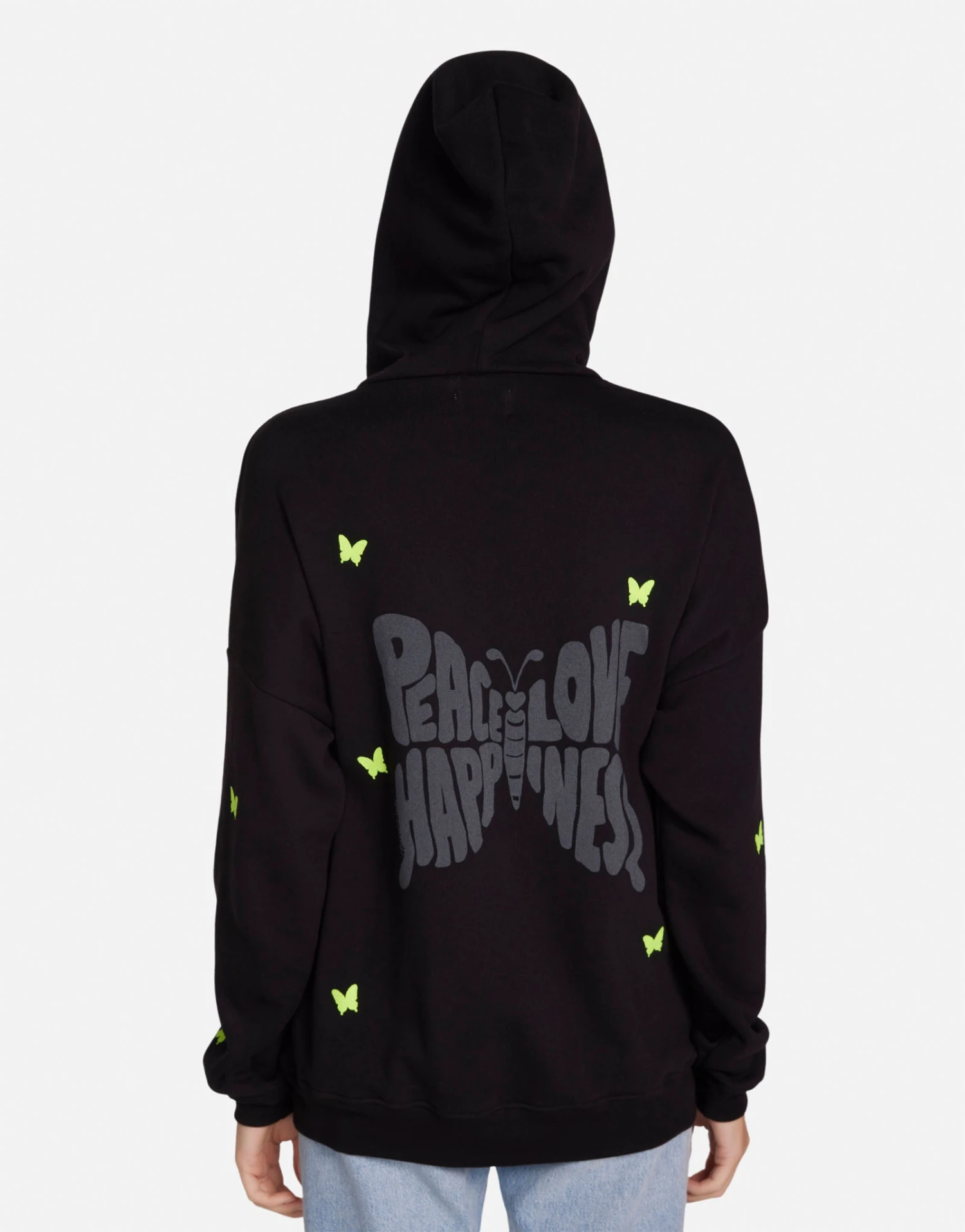 Koa Neon Peace Love Butterflies 4 Koa Neon Peace Love Butterflies - Image 2