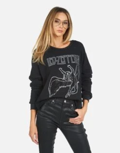 Lee Led Zeppelin Outline -Lauren Moshi Shop 1341 CSAG 14038 BLK 09