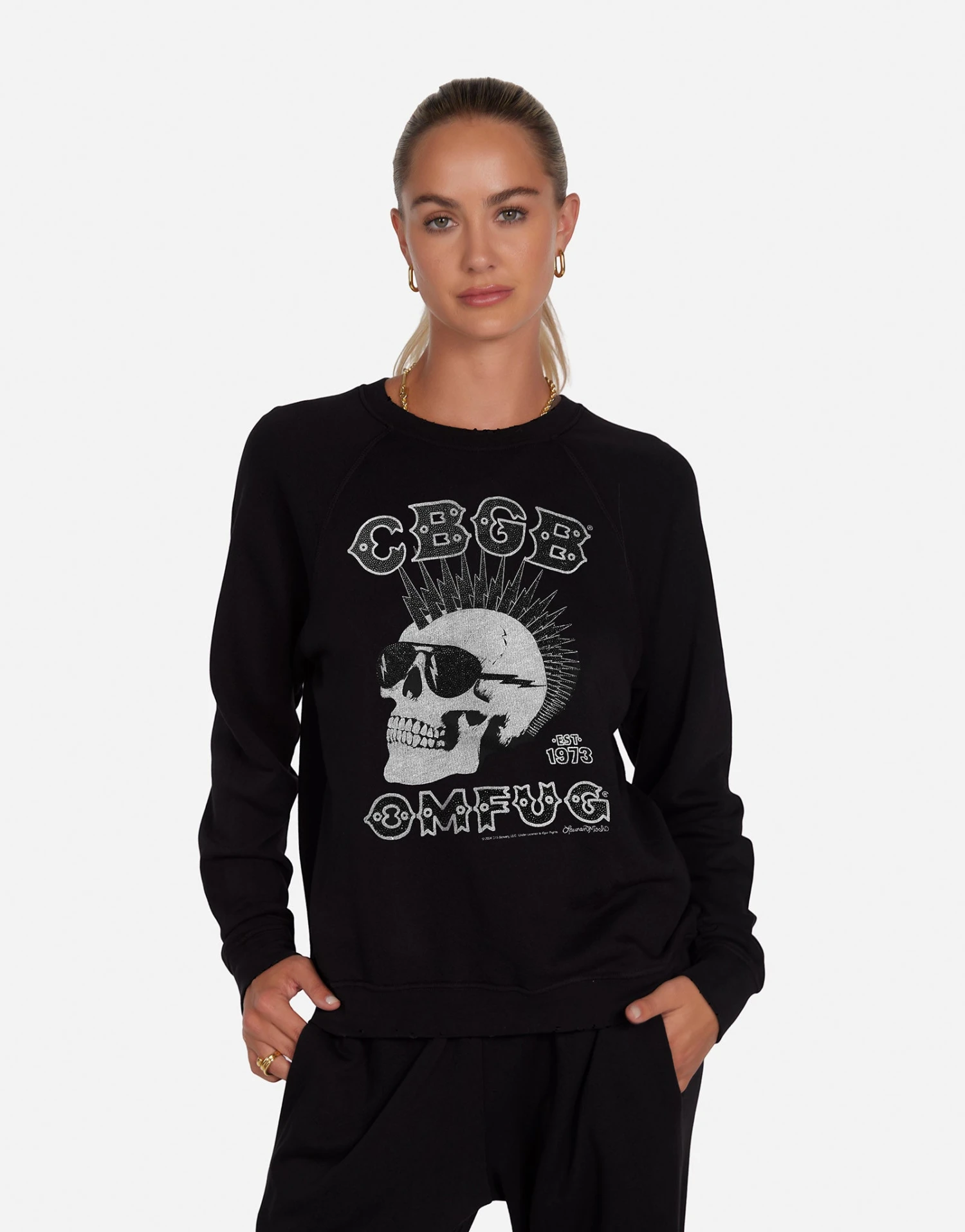 Anela Crystal CBGB Punk Skull 3 Anela Crystal CBGB Punk Skull