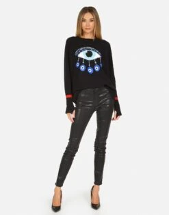 Inez Chain Evil Eye -Lauren Moshi Shop 1484 CSM 14375 BKTOM 01