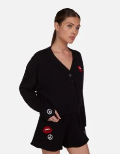 Kathryn Peace Lip Patch -Lauren Moshi Shop 1516 FTL 35327 BLK 02