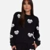 Spalding Skull Heart -Lauren Moshi Shop 1535 FTL 15227 BLK 01 crop