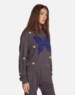 Spalding Neon Peace Love Butterflies -Lauren Moshi Shop 1535 FTL 15260B LTONX 05