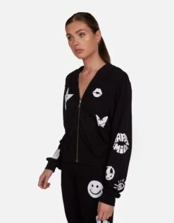 Lachelle Scribble Eye Elements -Lauren Moshi Shop 1544 FTL 35332 BLK 02