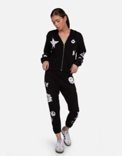 Lachelle Scribble Eye Elements -Lauren Moshi Shop 1544 FTL 35332 BLK 05