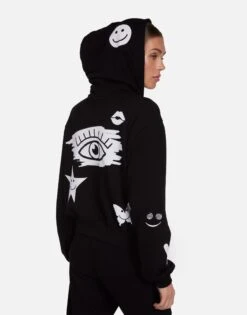 Lachelle Scribble Eye Elements -Lauren Moshi Shop 1544 FTL 35332 BLK 07