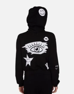 Lachelle Scribble Eye Elements -Lauren Moshi Shop 1544 FTL 35332 BLK 08