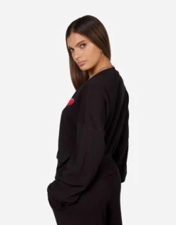 Camas Heart Face Patch -Lauren Moshi Shop 1555 FTL 1P49 BLK 02