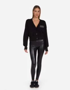 Camas Crystal Love Skull W/ Patch 7 Camas Crystal Love Skull W/ Patch -Lauren Moshi Shop 1555 FTL 23507P93 BLK 01