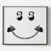 Canvas Barbell Happyface -Lauren Moshi Shop 2 happy face with barbell web