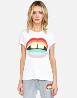 Edda Rainbow Gap Mouth -Lauren Moshi Shop 2117 VCT 12398 WHT 01