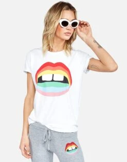 Edda Rainbow Gap Mouth -Lauren Moshi Shop 2117 VCT 12398 WHT 08