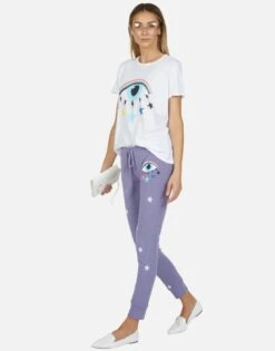 Edda Cosmic Rainbow Eye -Lauren Moshi Shop 2117 VCT 13539 WHT 05