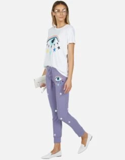 Edda Cosmic Rainbow Eye -Lauren Moshi Shop 2117 VCT 13539 WHT 06