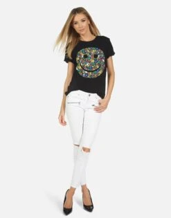 Edda Lucky Happy Face 9 Edda Lucky Happy Face -Lauren Moshi Shop 2117 VCT 14017 BLK 03