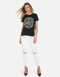 Edda Lucky Happy Face 11 Edda Lucky Happy Face -Lauren Moshi Shop 2117 VCT 14017 BLK 05