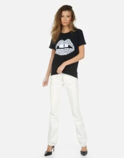 Edda Skull Lip -Lauren Moshi Shop 2117 VCT 14179 BLK 03