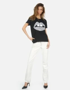 Edda Skull Lip -Lauren Moshi Shop 2117 VCT 14179 BLK 05