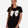 Edda Puff Bow 1 Edda Puff Bow -Lauren Moshi Shop 2117 VCT 15723 BLK 04