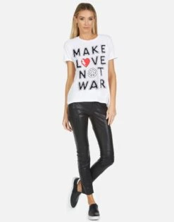 Edda X Make Love Not War -Lauren Moshi Shop 2117 VCT X12228 WHT 02