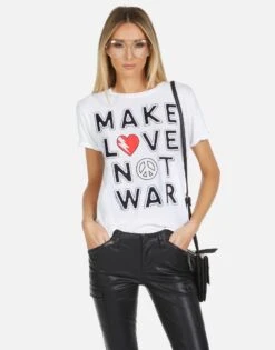 Edda X Make Love Not War -Lauren Moshi Shop 2117 VCT X12228 WHT 03