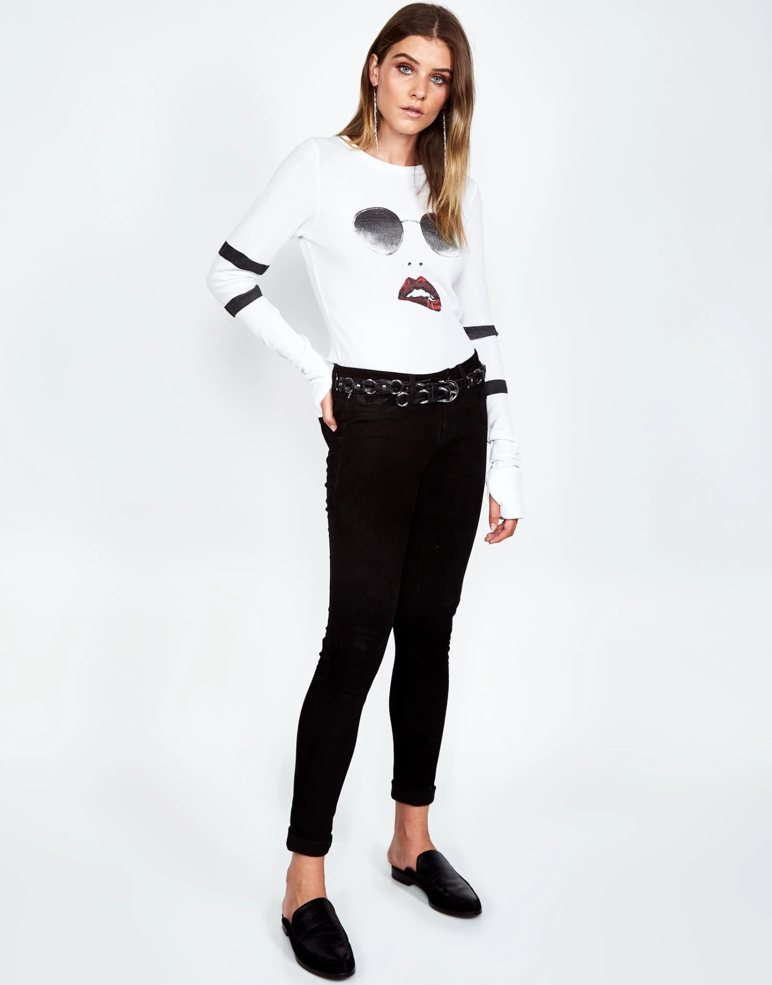 McKinley Pierced Biting Lip Face 4 McKinley Pierced Biting Lip Face - Image 2