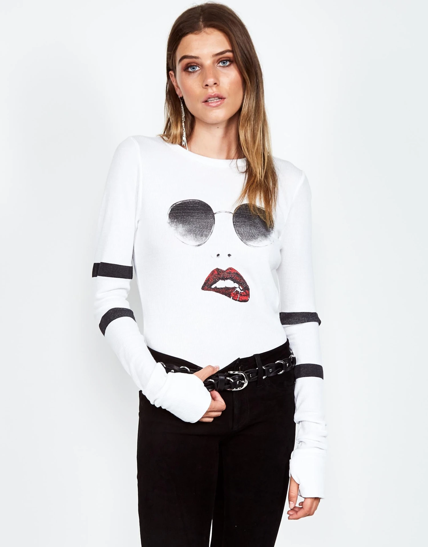 McKinley Pierced Biting Lip Face 5 McKinley Pierced Biting Lip Face - Image 3