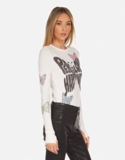 McKinley Crystal Love Butterfly -Lauren Moshi Shop 2158 THR 14416 MILK 05