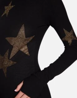 McKinley Gold Crystal Multi Stars -Lauren Moshi Shop 2158 THR 15163 BLK 04