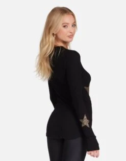 McKinley Gold Crystal Multi Stars -Lauren Moshi Shop 2158 THR 15163 BLK 06