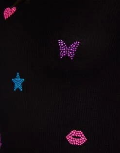 McKinley Neon Stud Elements 9 McKinley Neon Stud Elements -Lauren Moshi Shop 2158 THR 15242 BLK 05